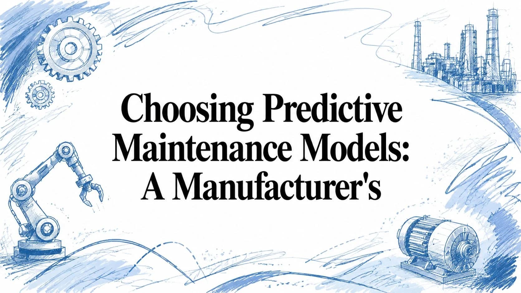 Choosing Predictive Maintenance Models: A Manufacturer's