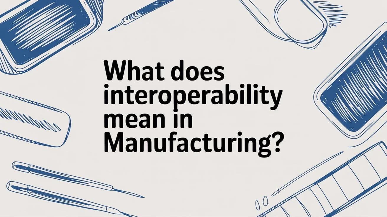 What Does Interoperability Mean in Manufacturing?